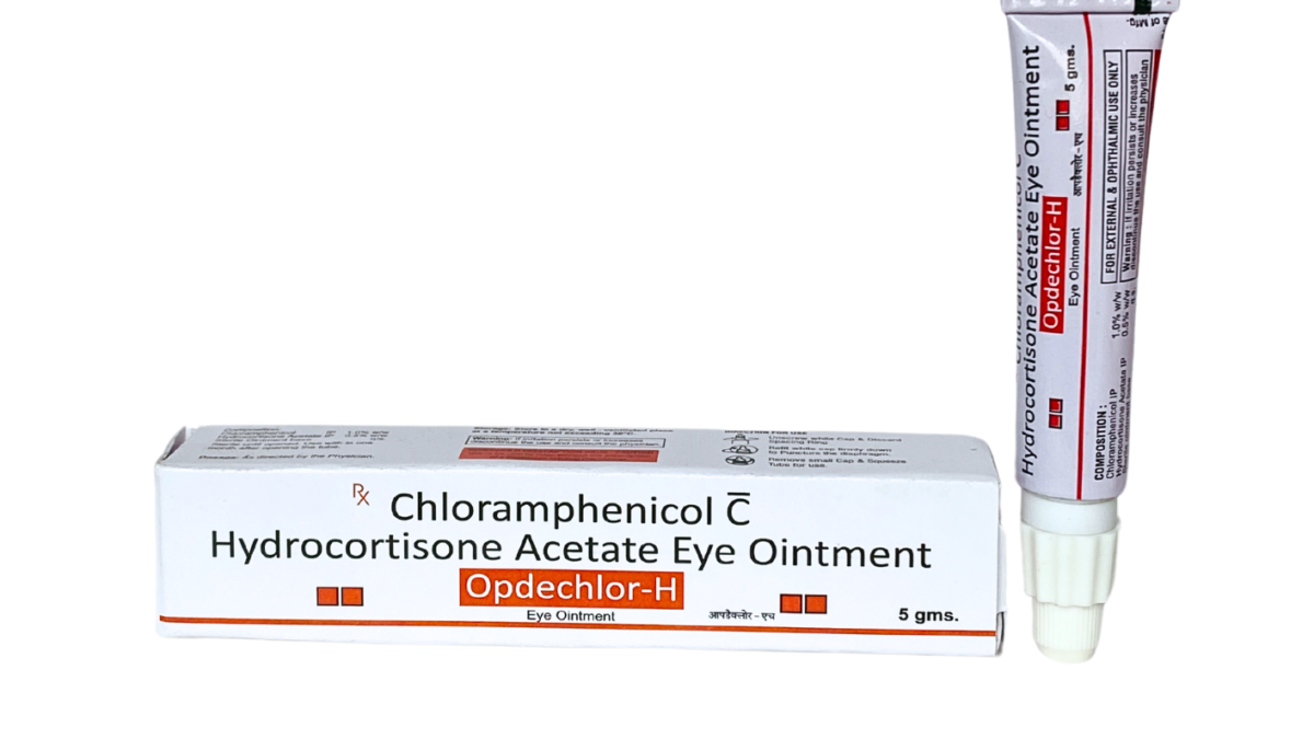 Chloramphenicol 1.0% + Hydrocortisone Acetate 0.5%