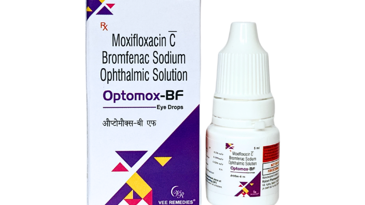 Moxifloxacin0.5%+ Bromfenac 0.09%