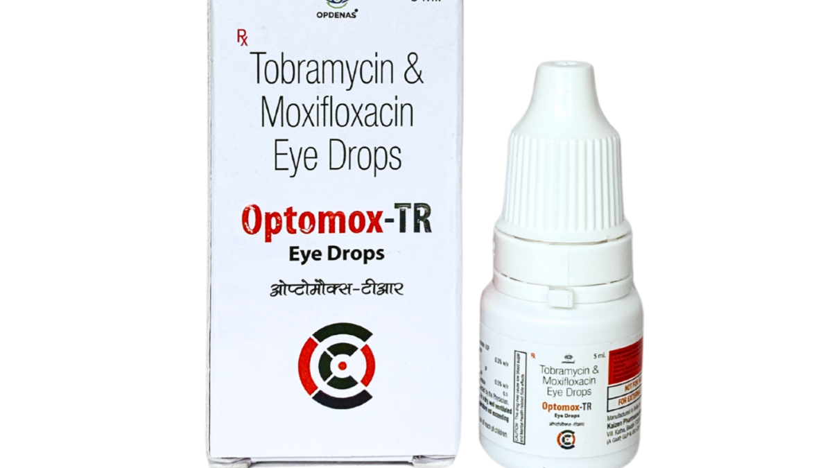 Moxifloxcin 0.5% +Tobramycin 0.3%