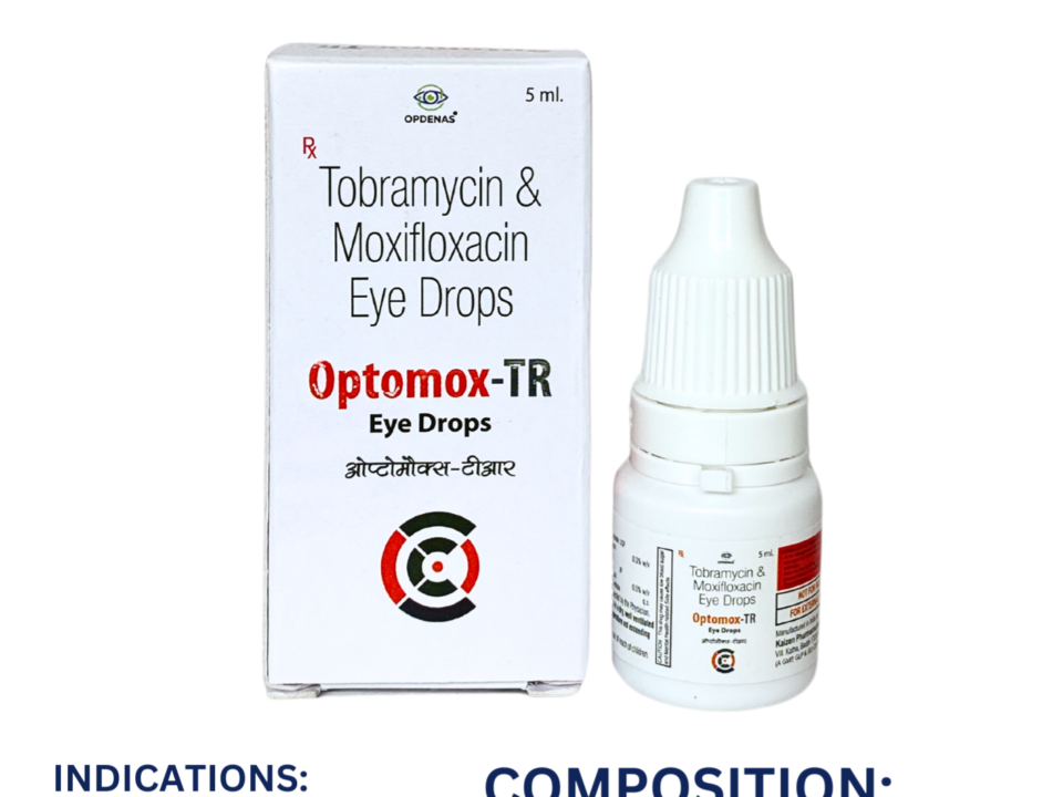 Moxifloxcin 0.5% +Tobramycin 0.3%