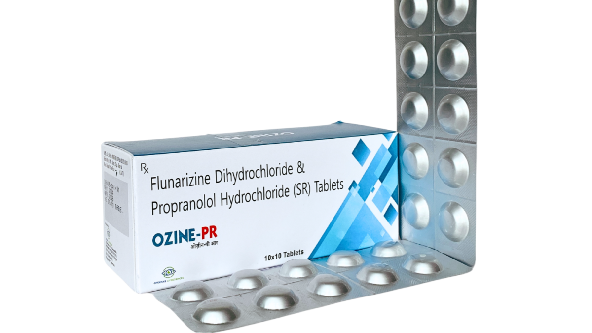 Flunarizine 10mg+Propranolol 40mg (SR)