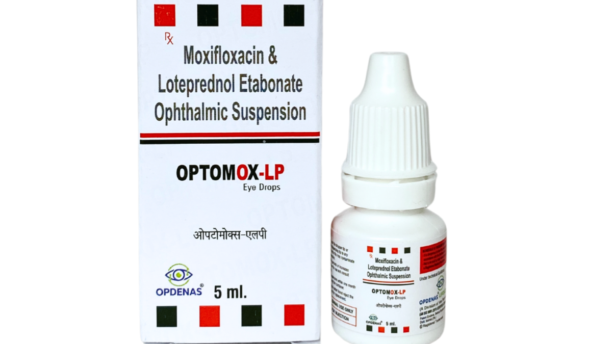 Moxifloxcin 0.5% +Loteprednol 0.5%