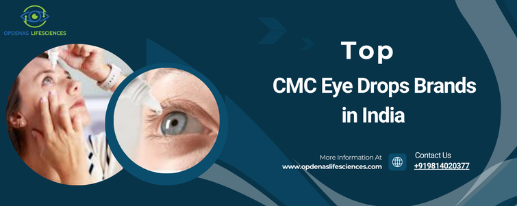 Top CMC Eye Drops Brands in India