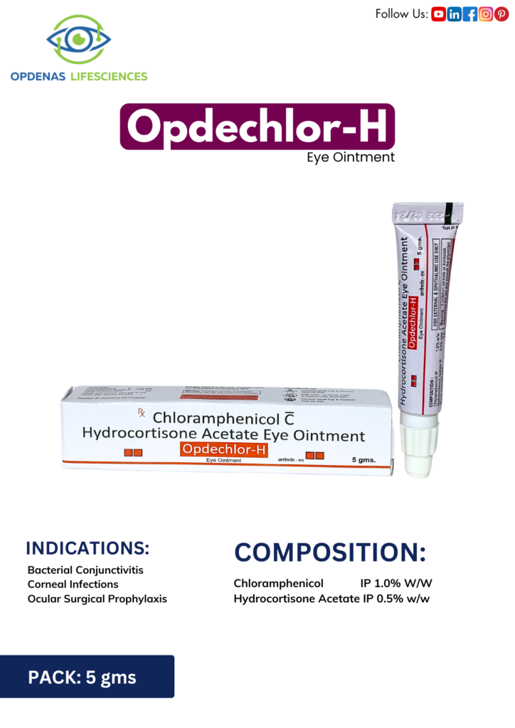 Chloramphenicol IP 1.0% w/w  