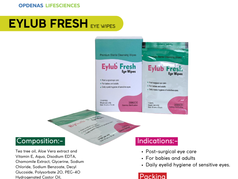 EYLUB FRESH Eye Wipes