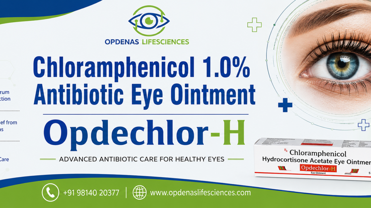 Chloramphenicol 1.0 Antibiotic Eye Ointment