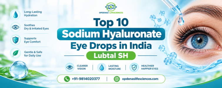Top 10 Sodium Hyaluronate Eye Drops in India (Lubtal SH)