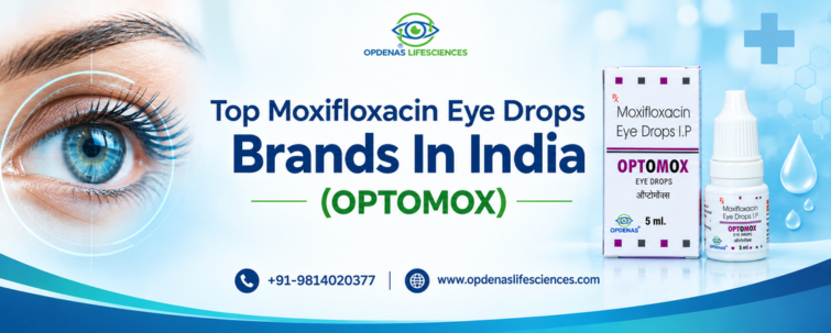 Top Moxifloxacin Eye Ointment Brands In India (OPTOMOX)